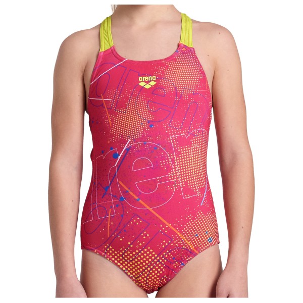 Arena - Girl's Galactic Swimsuit Swim Pro Back - Badeanzug Gr 140 rosa von Arena