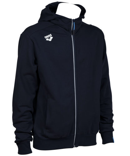 Arena Team Hooded Jacket Panel - blau (Grösse: L) von Arena