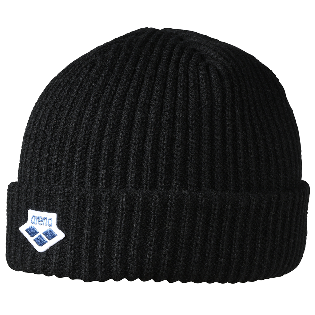 Arena Unisex Mützen Arena Unisex Mütze Icons Beanie, Schwarz, ideal für Freizeit & Reisen, Schwarz von Arena