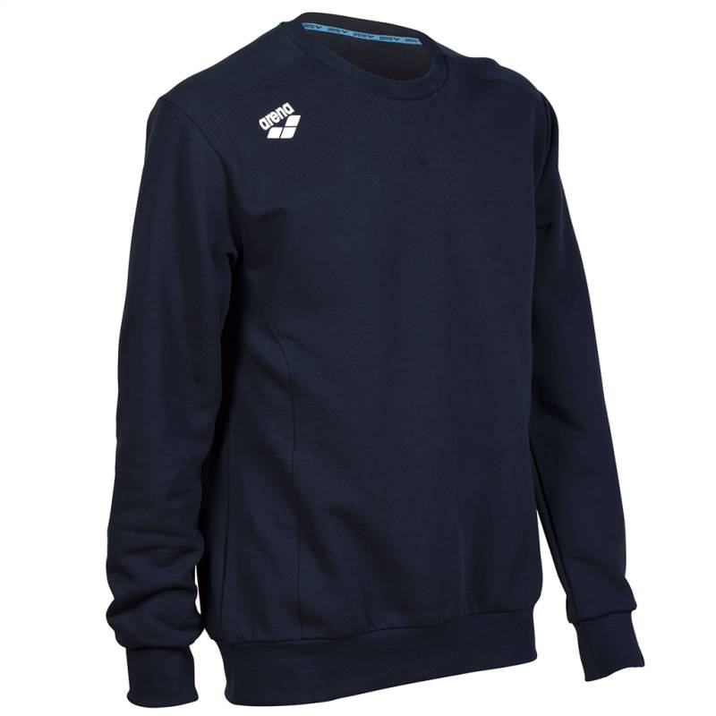 Arena Crew Sweat Solid unisex Blau, Grösse: S von Arena
