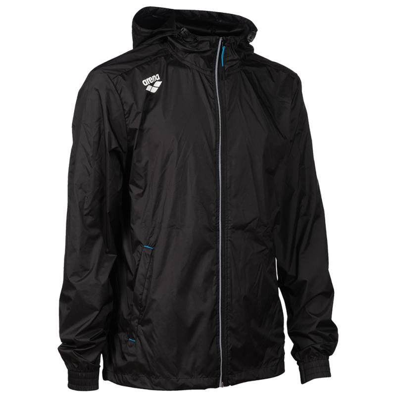 Arena Team Windbreaker Solid unisex Schwarz, Grösse: XS von Arena