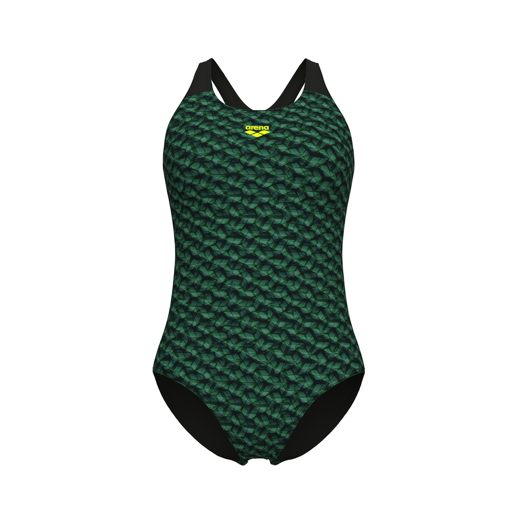 Arena W Arena Monogram Swimsuit Control Pro Low B Badeanzug Damen Grün, Grösse: D 34 Arena W Arena Monogram Swimsuit Control Pro Low B Badeanzug Damen Grün, Grösse: D 34 von Arena