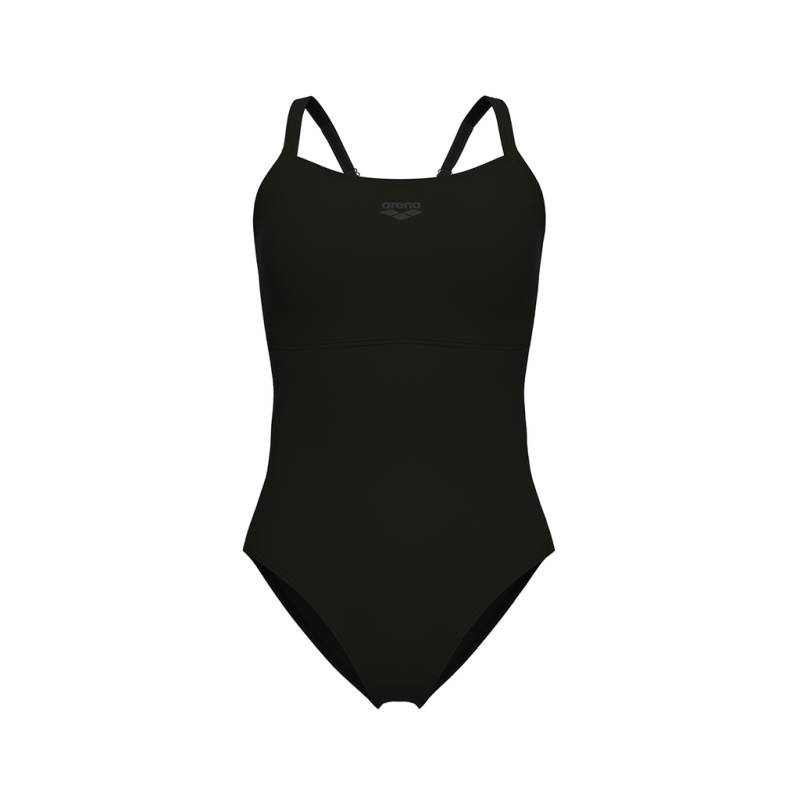 Arena W Arena Solid Swimsuit Lightdrop Back B Badeanzug Damen Schwarz, Grösse: D 34 von Arena