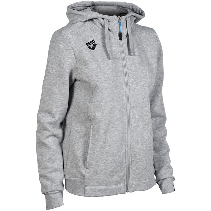 Arena W Team Hooded Jacket Panel Trainerjacke hellgrau von Arena