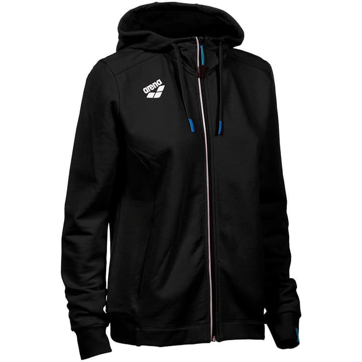 Arena W Team Hooded Jacket Panel Trainerjacke schwarz von Arena