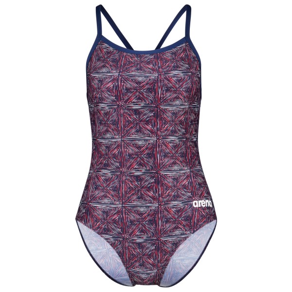 Arena - Women's Abstract Tiles Swimsuit Lightdrop - Badeanzug Gr 34 lila von Arena