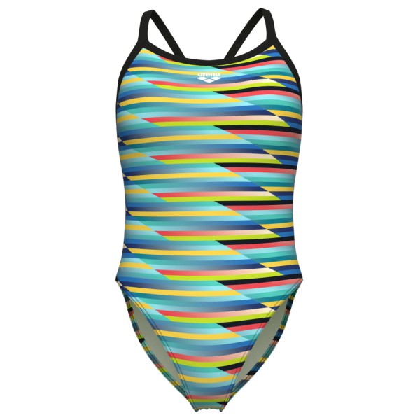 Arena - Women's Racing Stripe Swimsuit X-Criss Cross - Badeanzug Gr 34 bunt Arena - Women's Racing Stripe Swimsuit X-Criss Cross - Badeanzug Gr 34 bunt von Arena