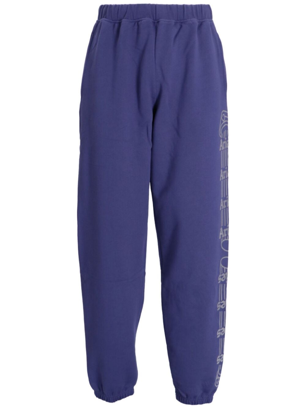 Aries Column-print cotton track pants - Blue von Aries