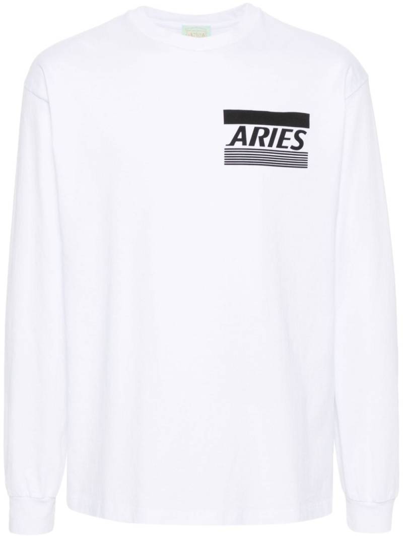 Aries Credit Card logo-print T-shirt - White von Aries