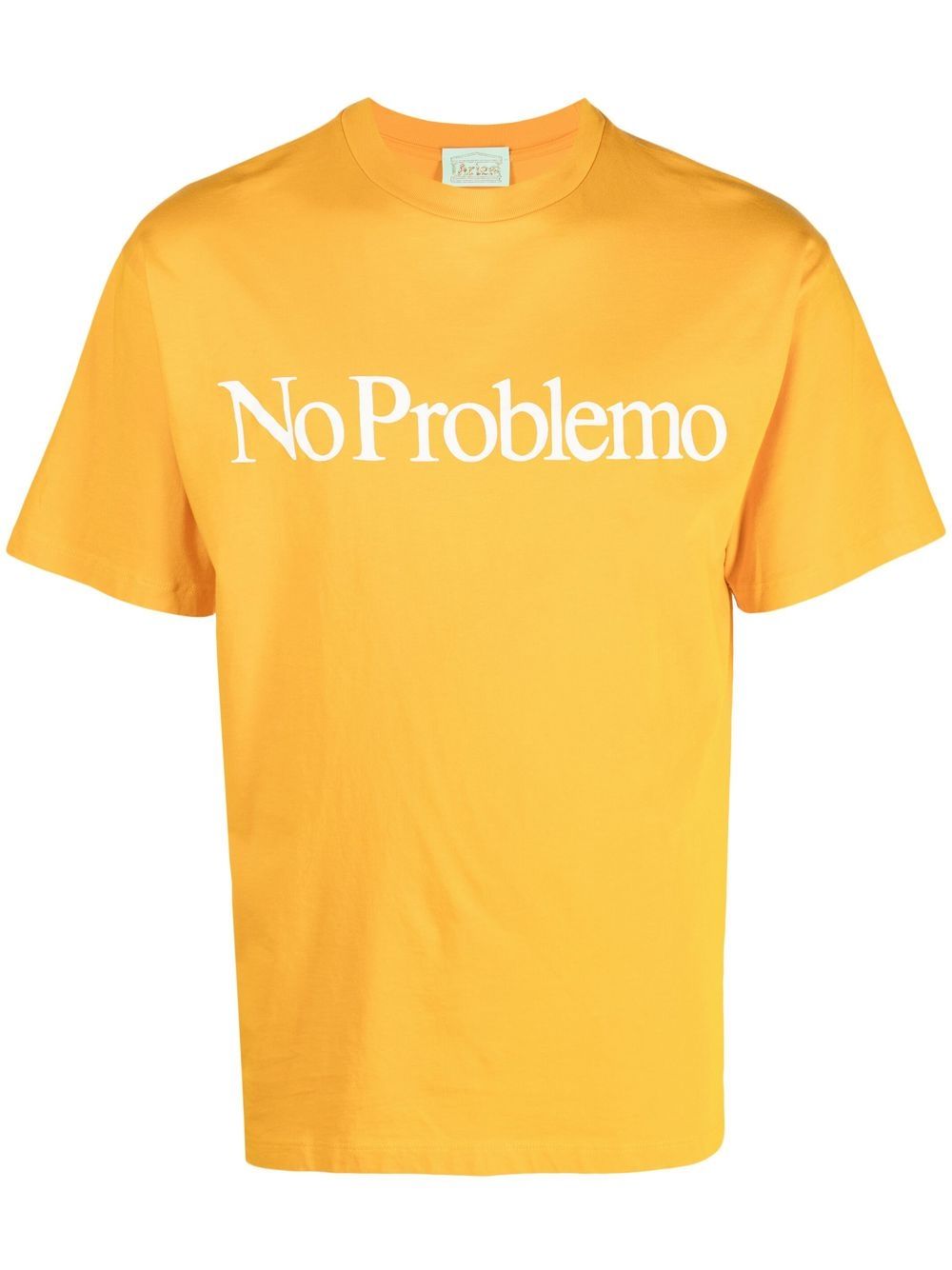 Aries No Problemo print T-shirt - Orange von Aries