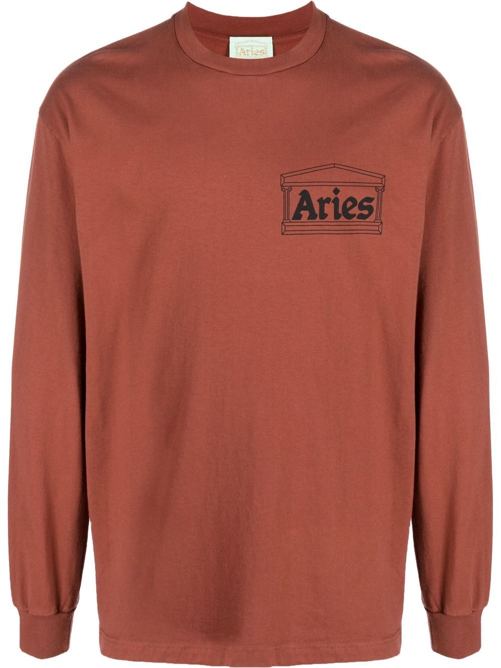 Aries logo-print sweatshirt - Red von Aries