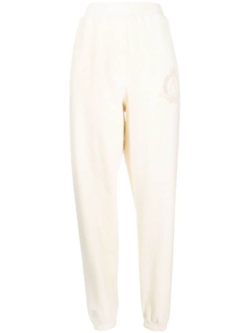 Aries logo-print track pants - White von Aries