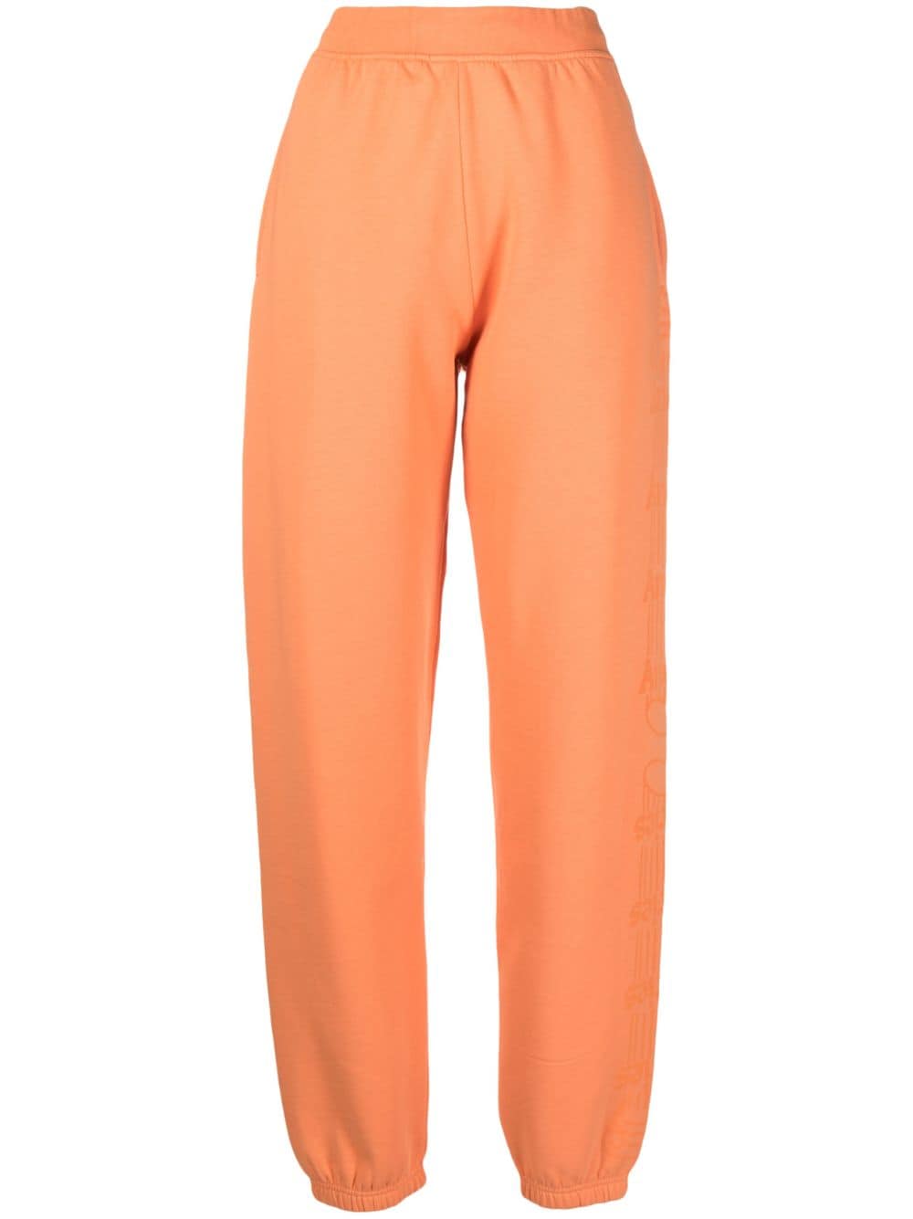 Aries reflective-column track pants - Orange von Aries