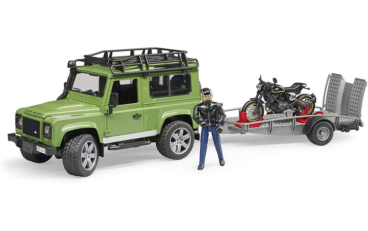 Bruder® Spielzeug-Motorrad »Fahrzeug Land Rover« von Bruder®