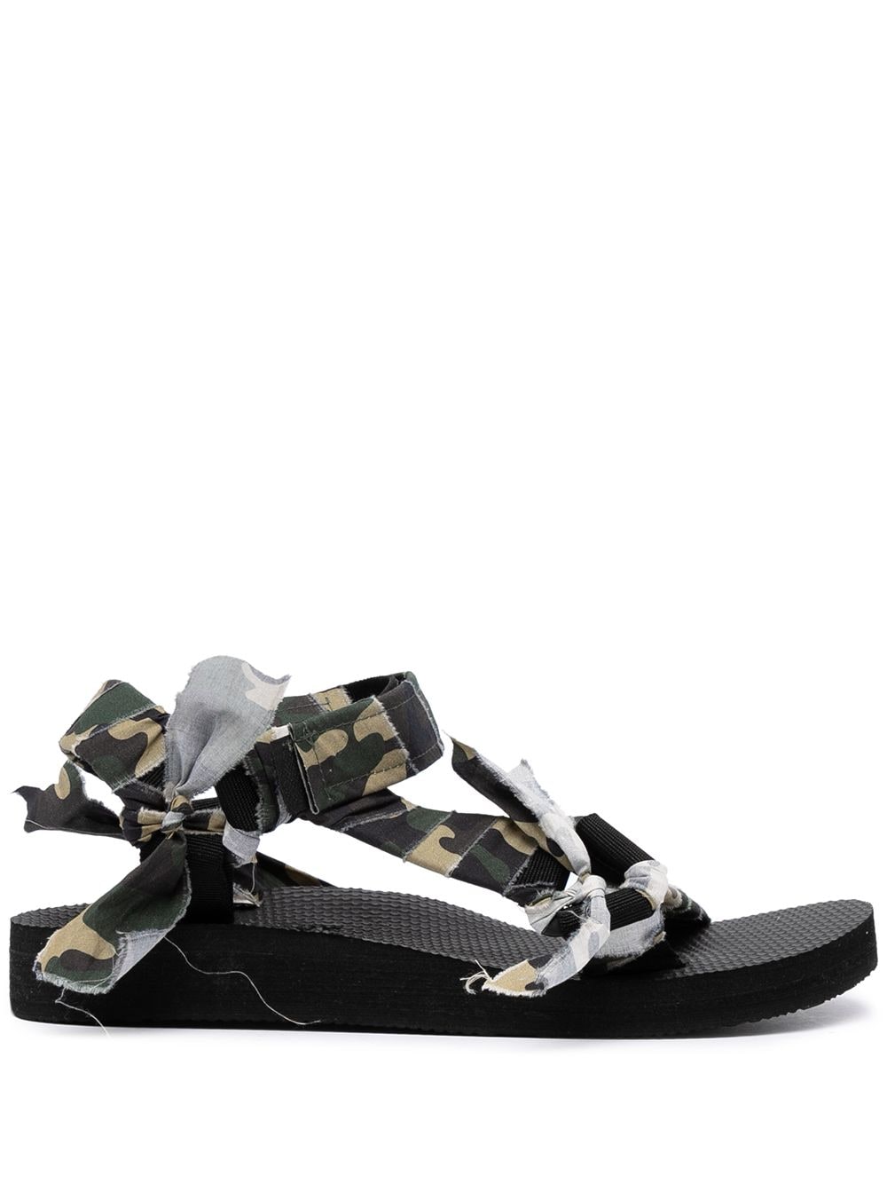 Arizona Love Trekky camouflage-print sandals - Green von Arizona Love