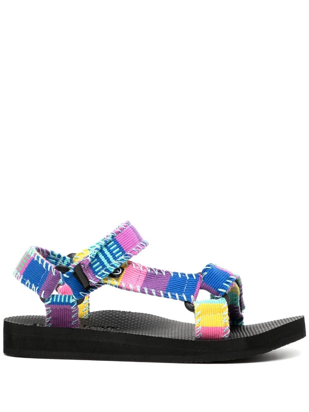 Arizona Love Trekky whipstitch-trim sandals - Multicolour von Arizona Love