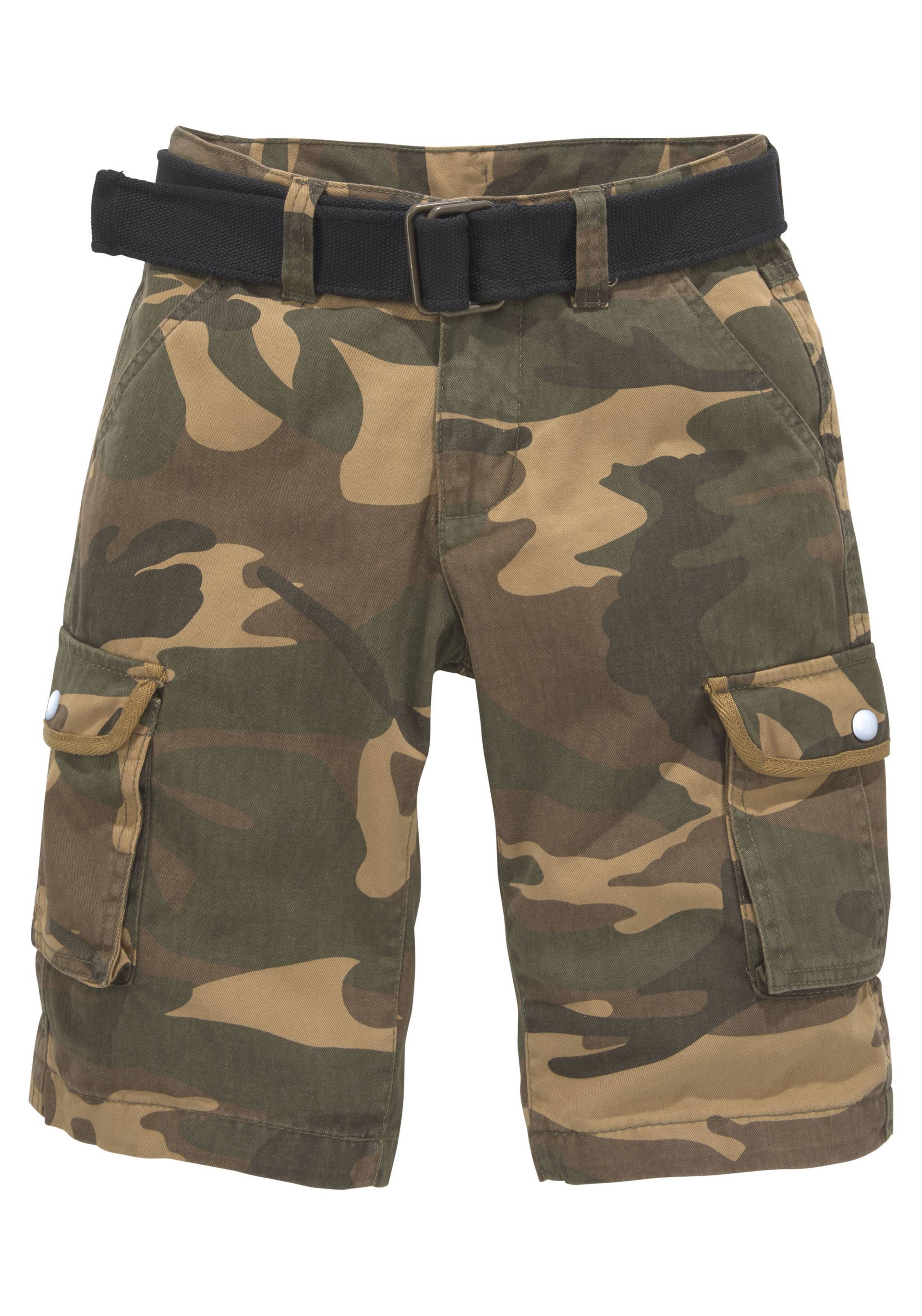 KIDSWORLD Bermudas »Bermudas+Gürtel«, (Set, 2 tlg.), mit Textilgürtel von KIDSWORLD