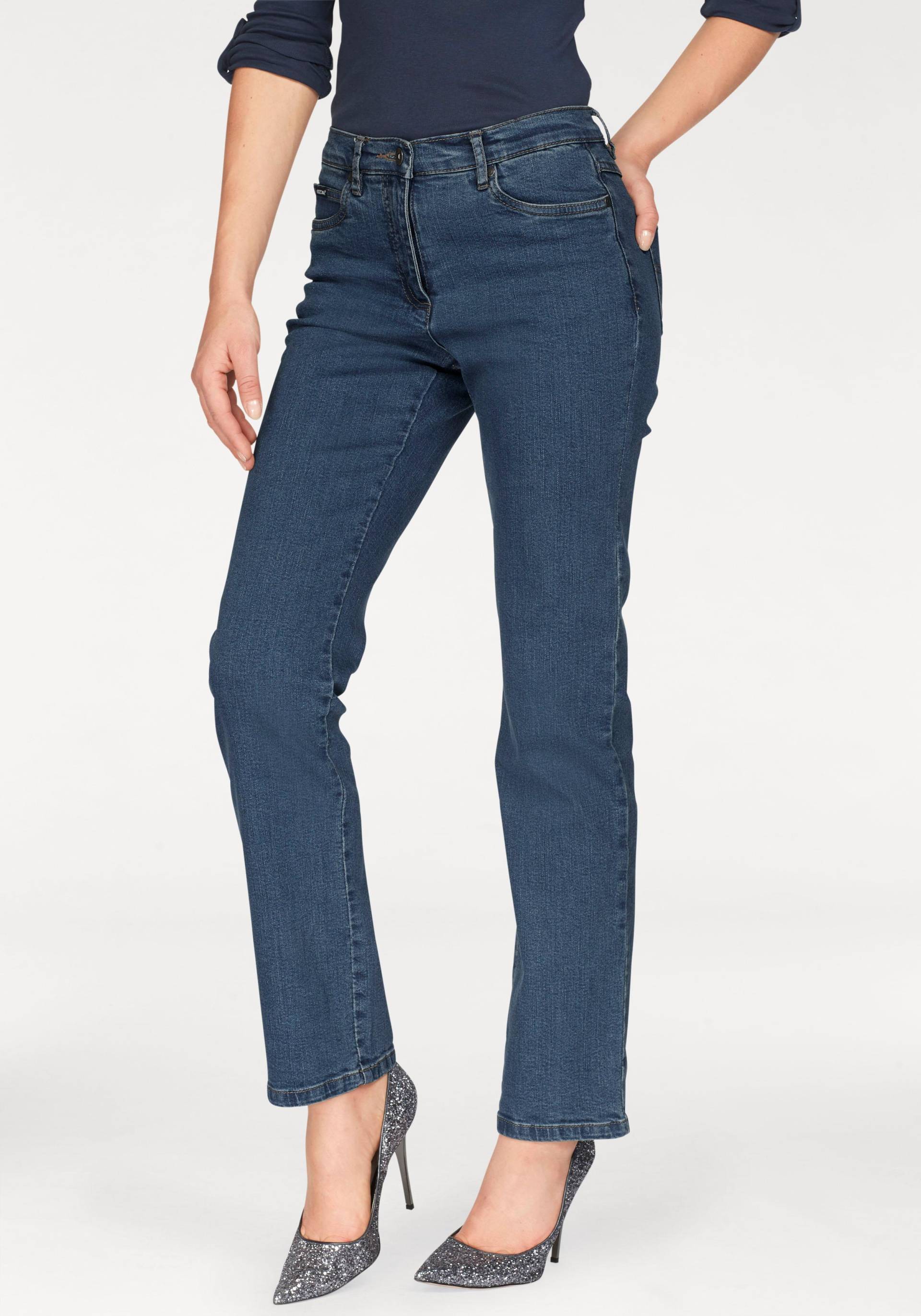 Arizona Gerade Jeans »Annett«, bequeme Passform, 5-Pocket-Style, hohe Taille Arizona Gerade Jeans »Annett«, bequeme Passform, 5-Pocket-Style, hohe Taille von Arizona