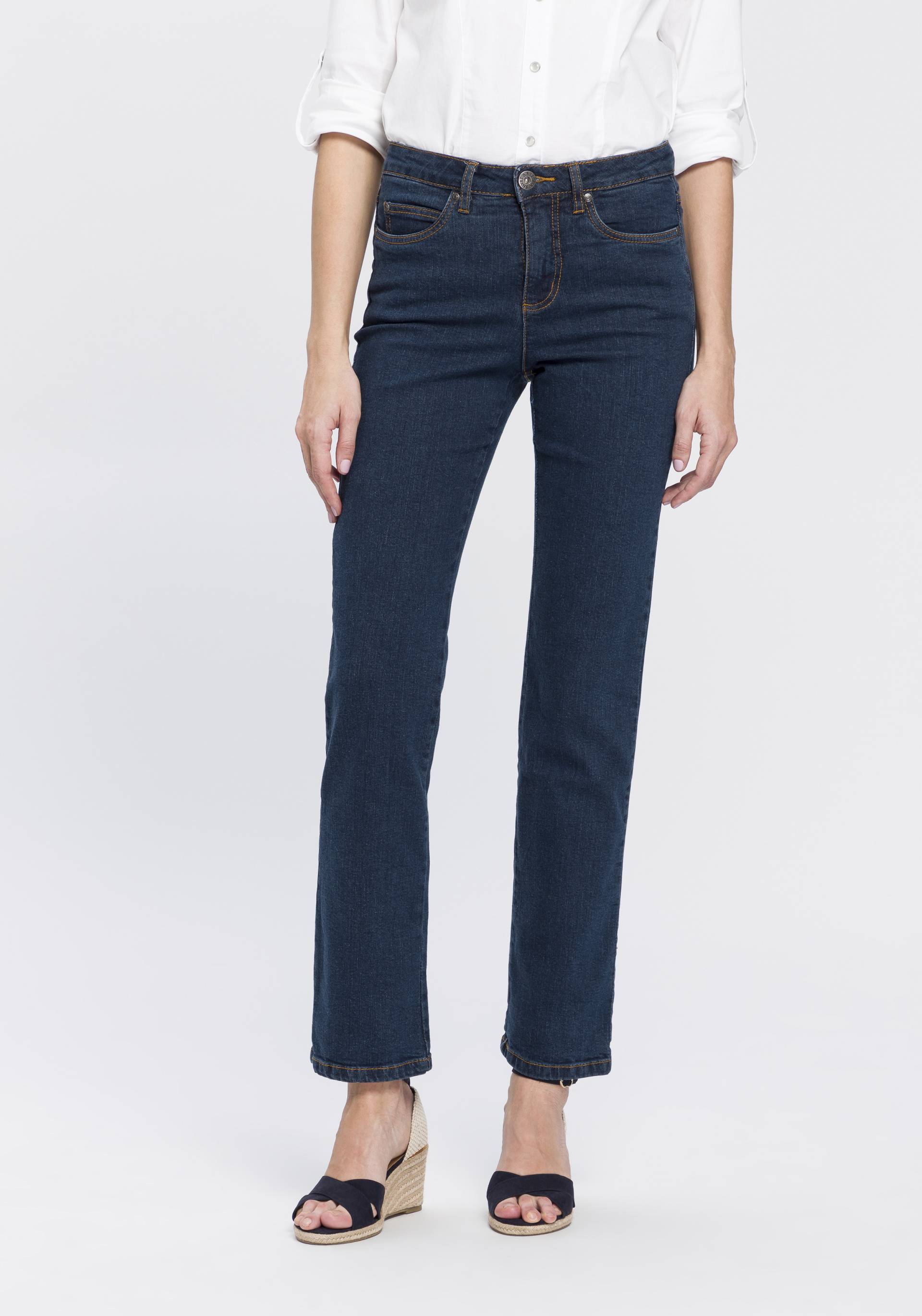 Arizona Gerade Jeans »Comfort-Fit«, High Waist Arizona Gerade Jeans »Comfort-Fit«, High Waist von Arizona
