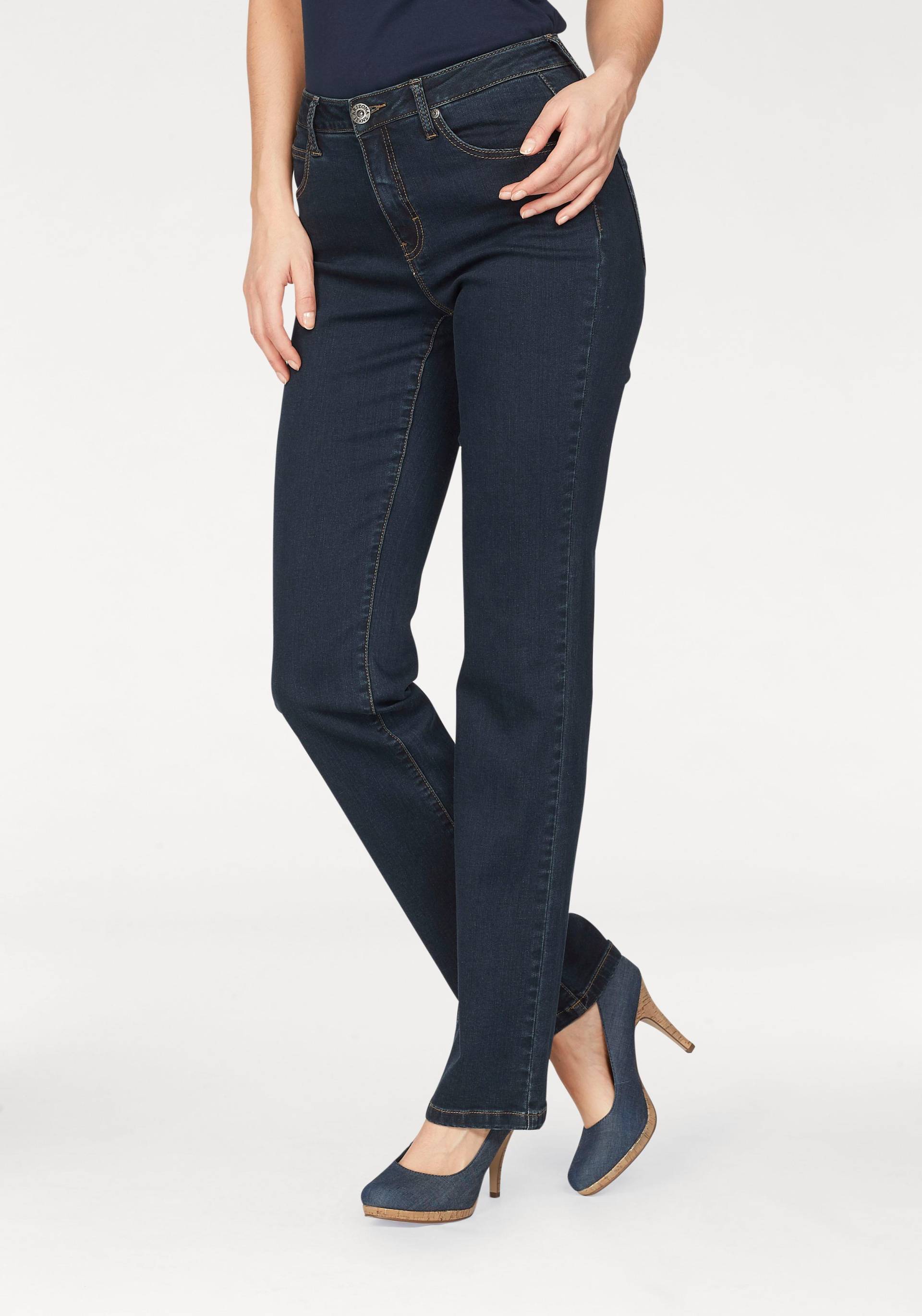 Arizona Gerade Jeans »Curve-Collection«, hohe Leibhöhe, rinsed Waschung, cleaner Look Arizona Gerade Jeans »Curve-Collection«, hohe Leibhöhe, rinsed Waschung, cleaner Look von Arizona