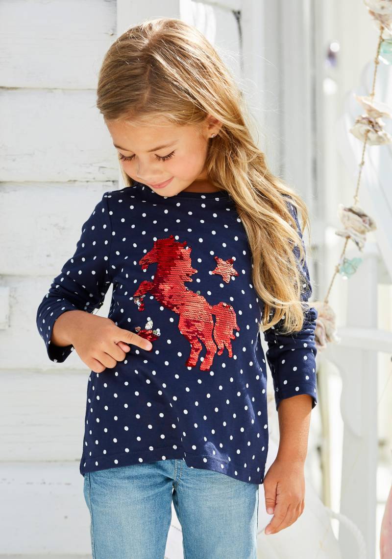 KIDSWORLD Langarmshirt »für kleine Mädchen« von KIDSWORLD