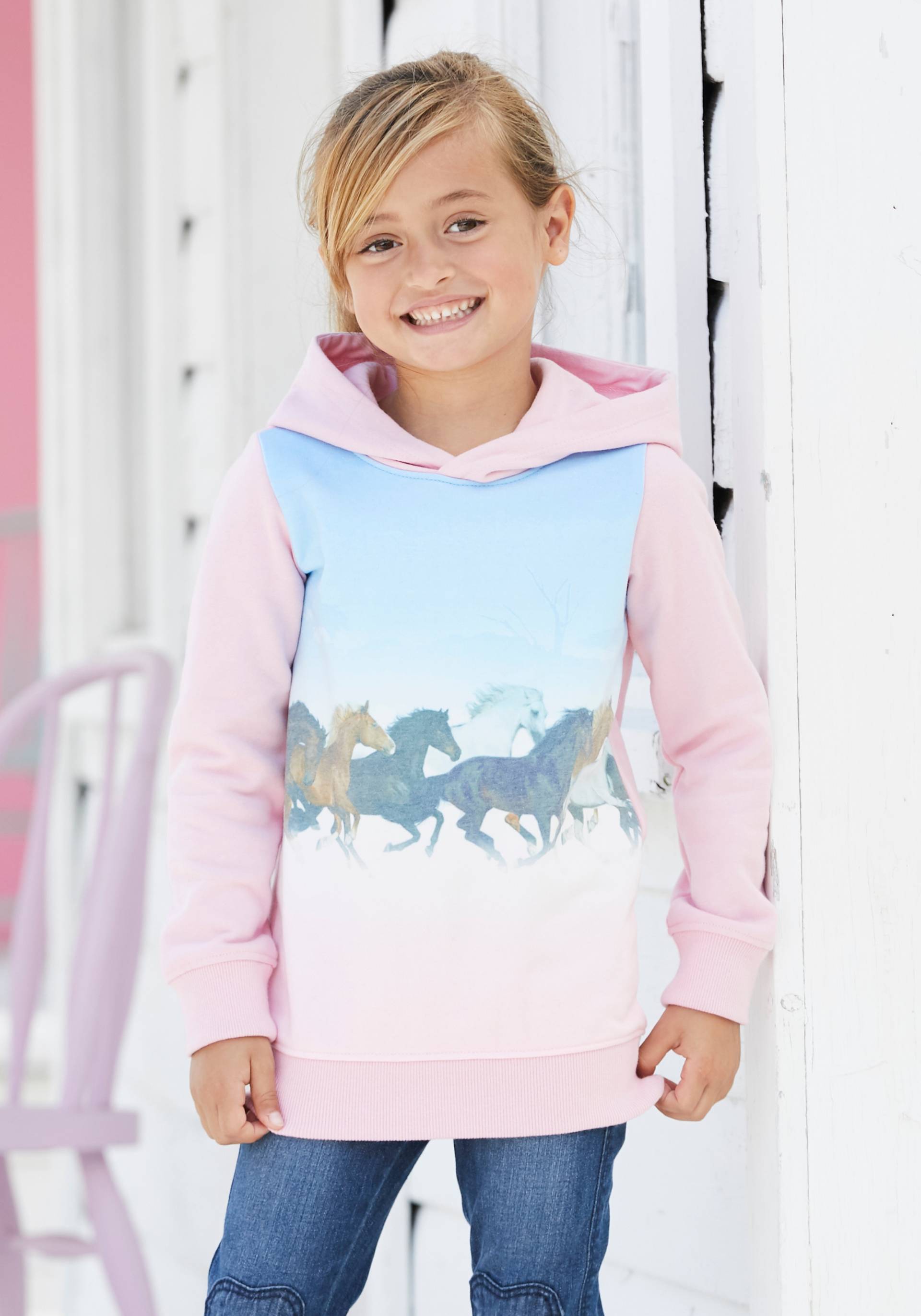 KIDSWORLD Longsweatshirt »für kleine Mädchen« von KIDSWORLD