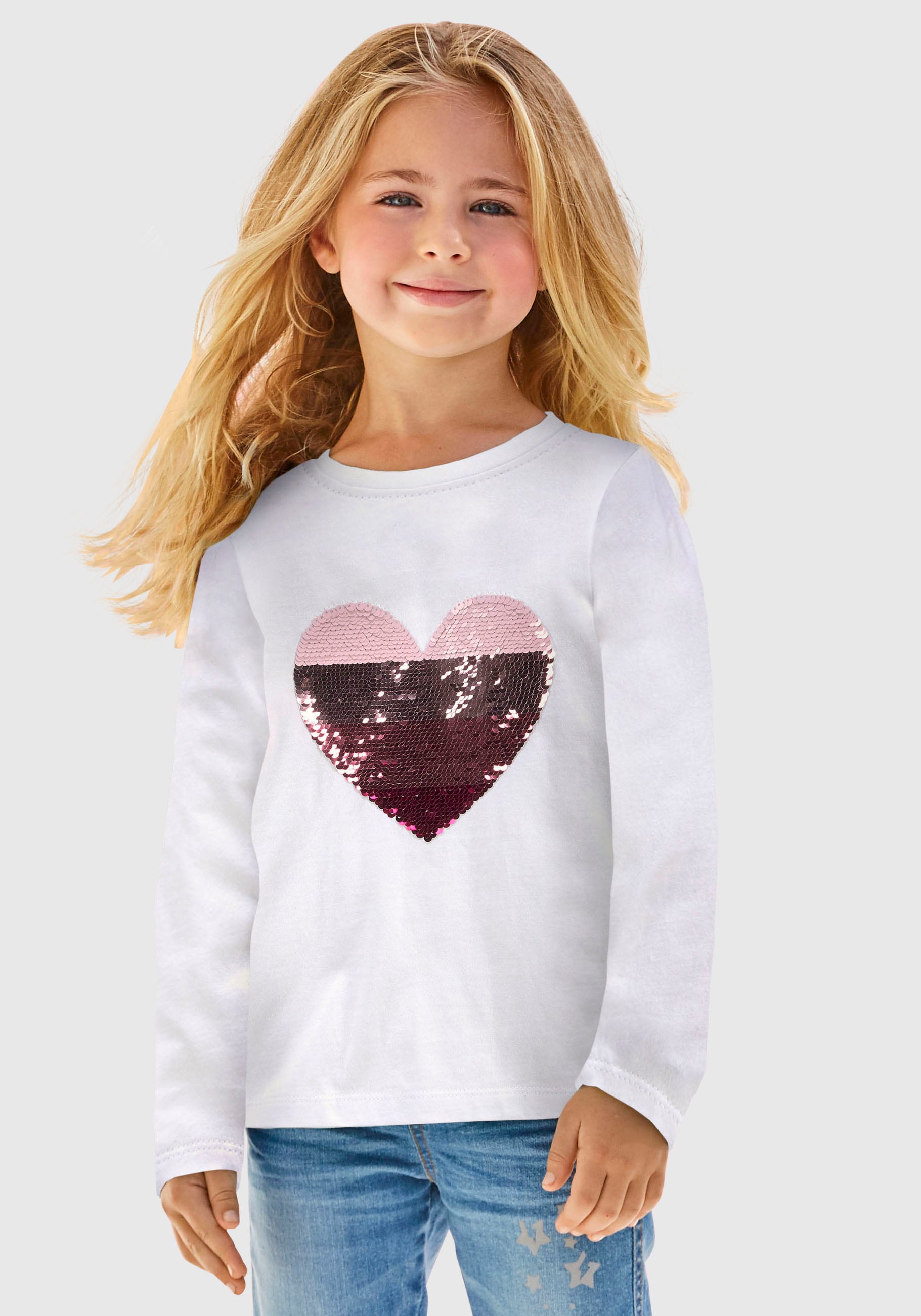 KIDSWORLD Langarmshirt »für kleine Mädchen« von KIDSWORLD