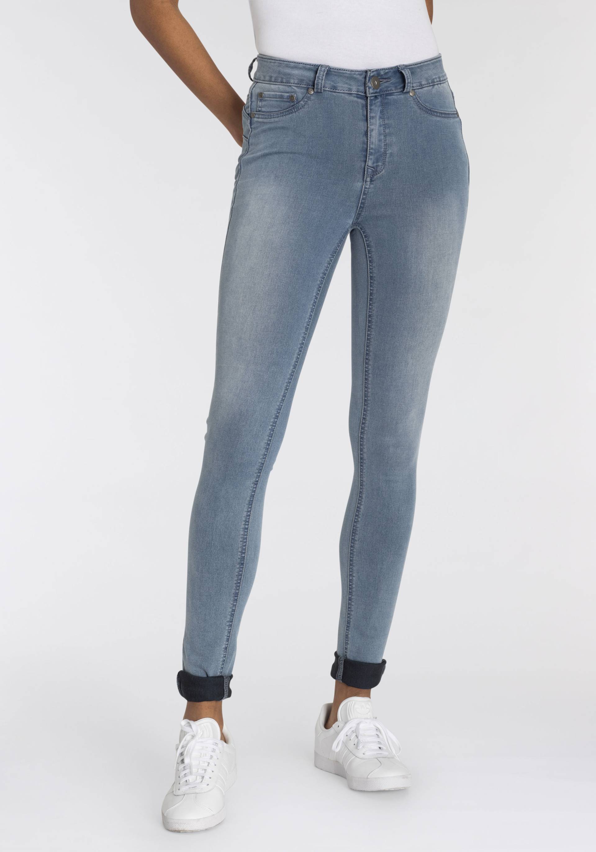 Arizona Skinny-fit-Jeans »Ultra Stretch«, High Waist mit Shapingnähten von Arizona