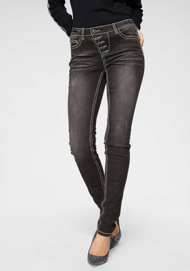 Arizona Slim-fit-Jeans »Heavy Washed - Shaping« von Arizona