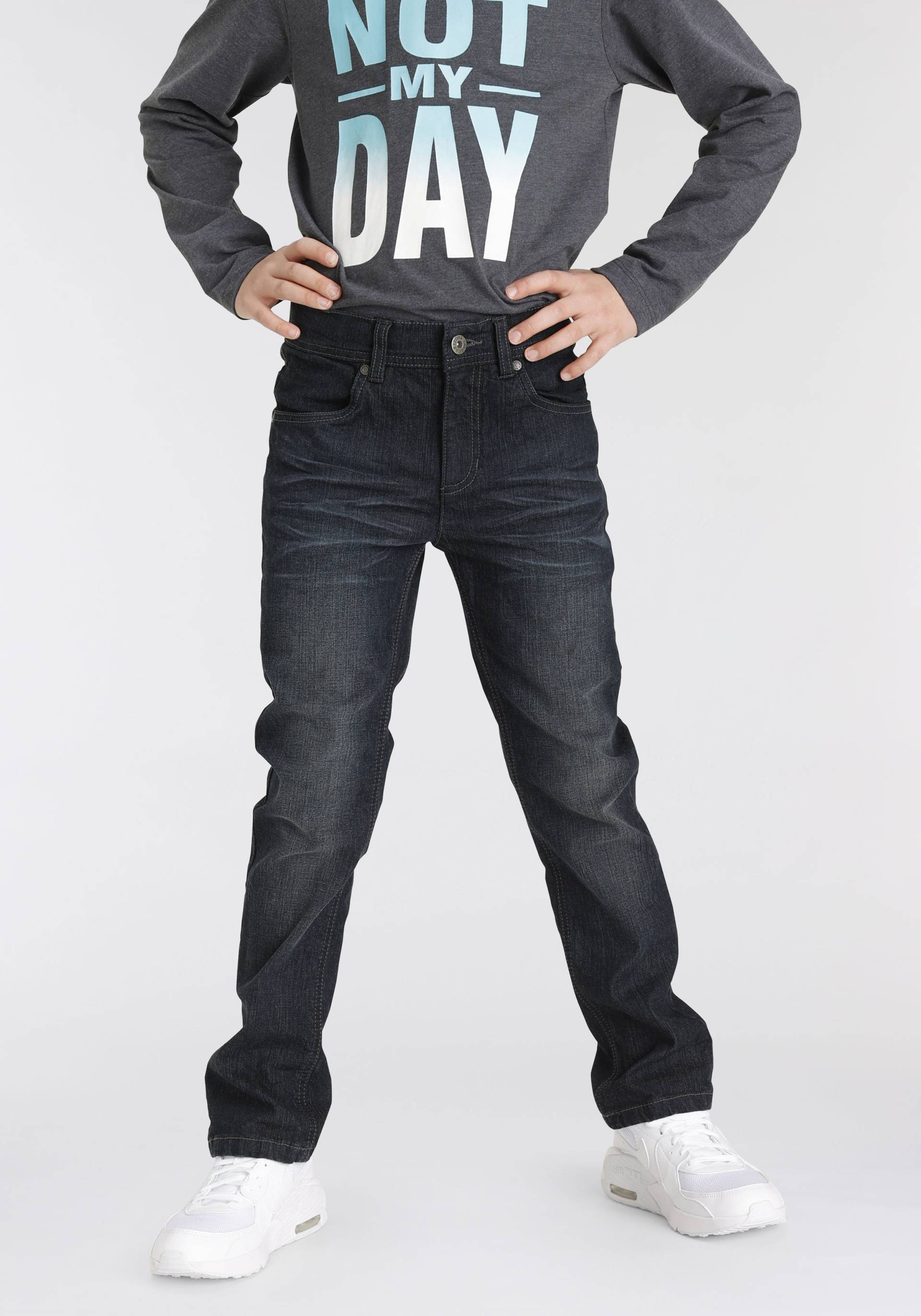 Arizona Stretch-Jeans »regular fit Jeans für Jungen« von Arizona