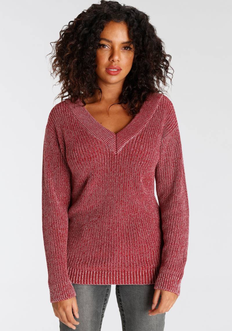 Arizona Strickpullover »in Washed-Optik« von Arizona