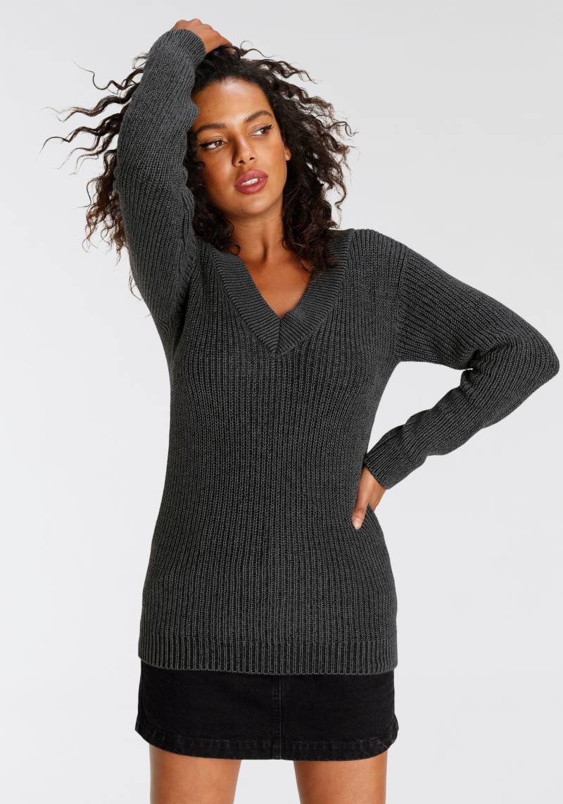 Arizona Strickpullover »in Washed-Optik« von Arizona