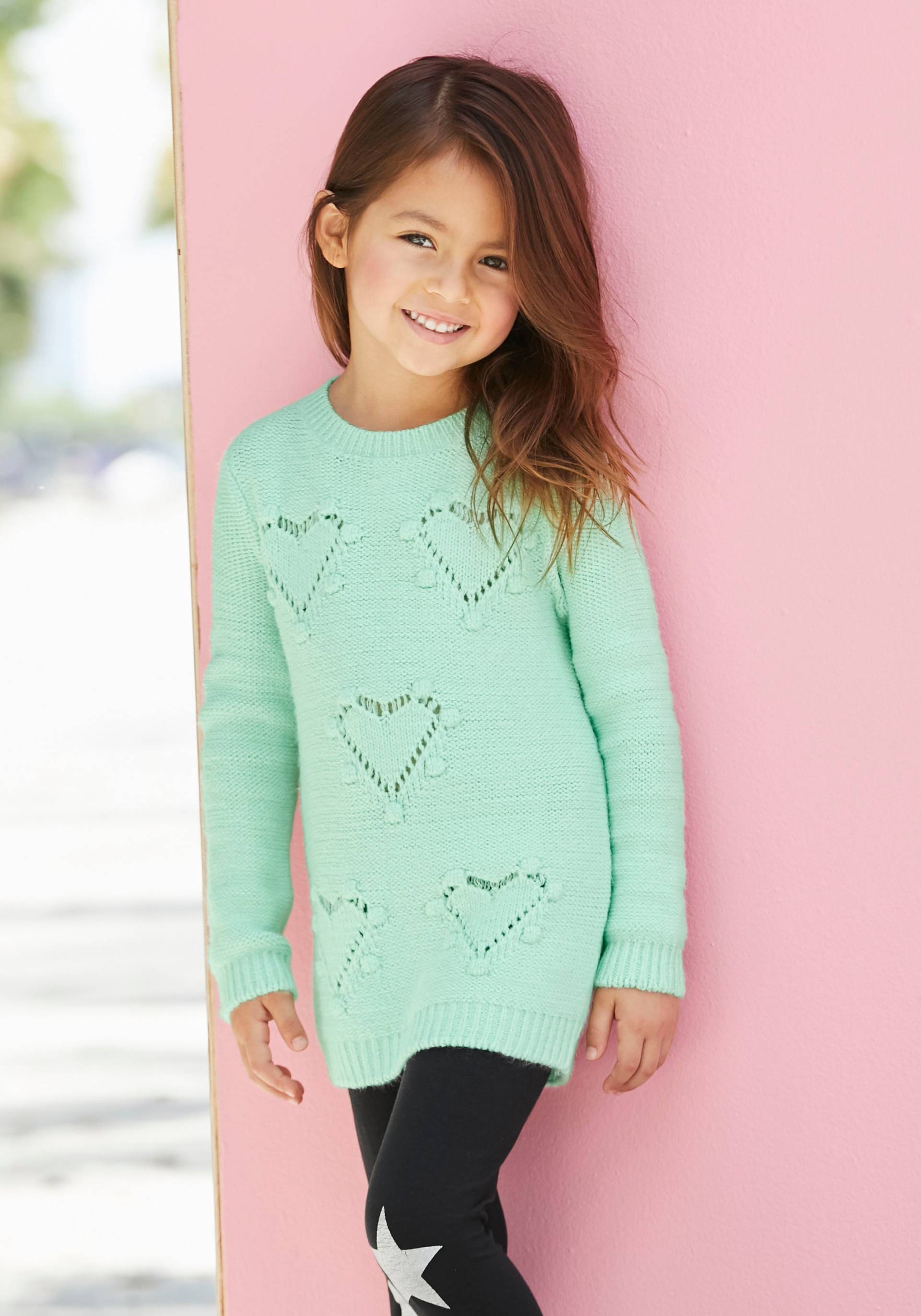 KIDSWORLD Strickpullover »für kleine Mädchen« von KIDSWORLD