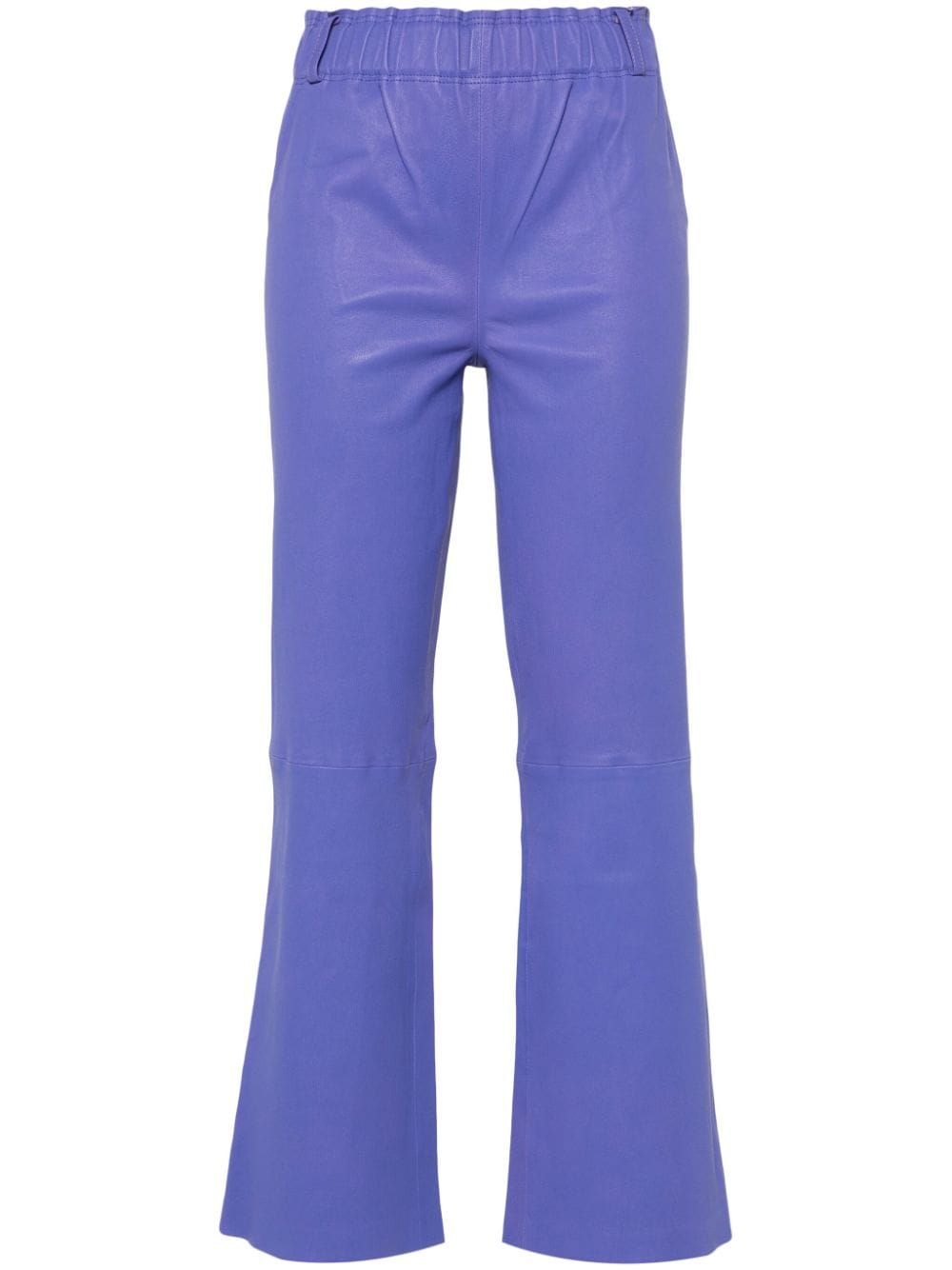 Arma Ferrara high-waist wide-leg trousers - Purple von Arma