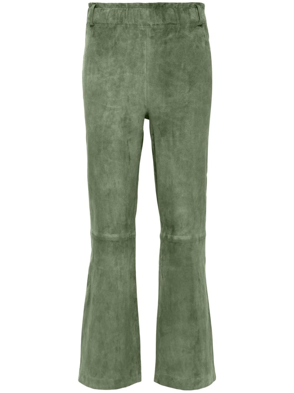 Arma Ferrara suede cropped trousers - Green von Arma