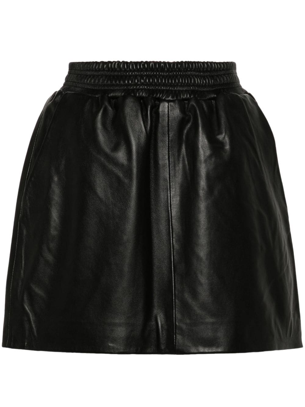 Arma Mare leather skirt - Black von Arma