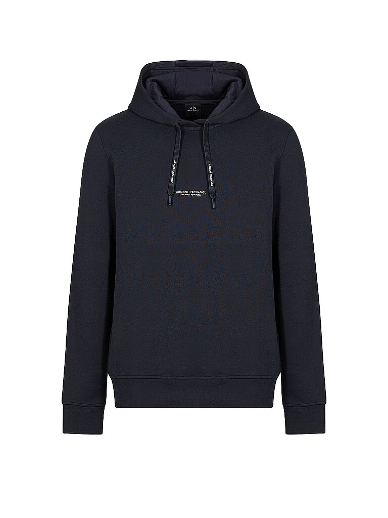 ARMANI EXCHANGE Kapuzensweater - Hoodie blau | L von Armani Exchange