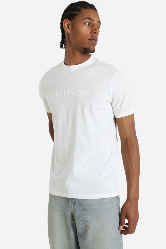 Armani Exchange T-Shirt | Off White | Herren | M Armani Exchange T-Shirt | Off White | Herren | M von Armani Exchange