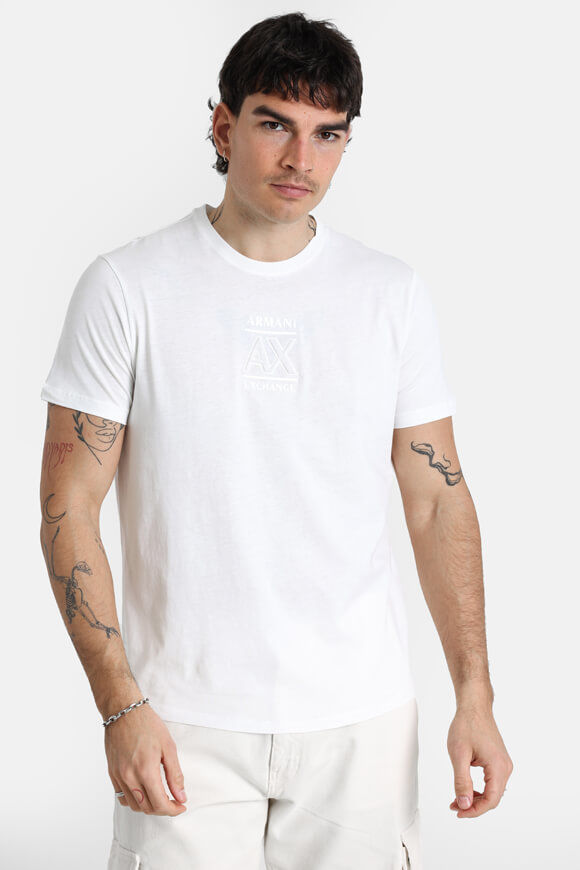 Armani Exchange T-Shirt | Offwhite | Herren  | L von Armani Exchange