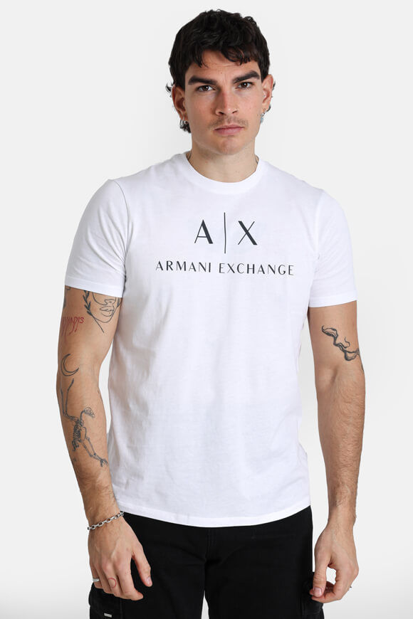 Armani Exchange T-Shirt | White | Herren  | L von Armani Exchange