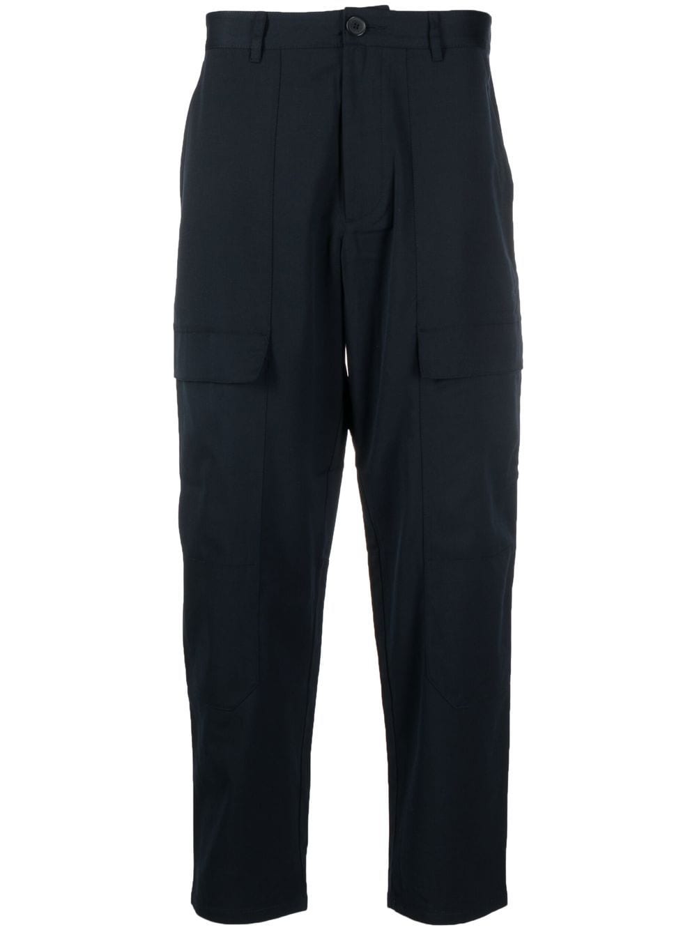 Armani Exchange cropped tailored trousers - Blue von Armani Exchange