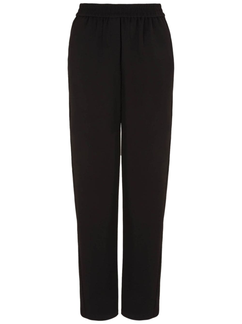 Armani Exchange cropped tapered-leg trousers - Black von Armani Exchange