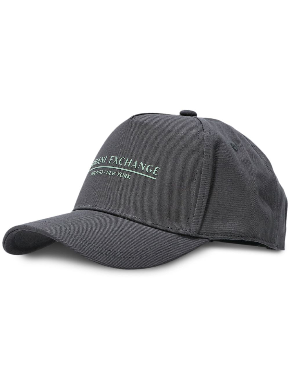 Armani Exchange logo-lettering baseball cap - Grey von Armani Exchange