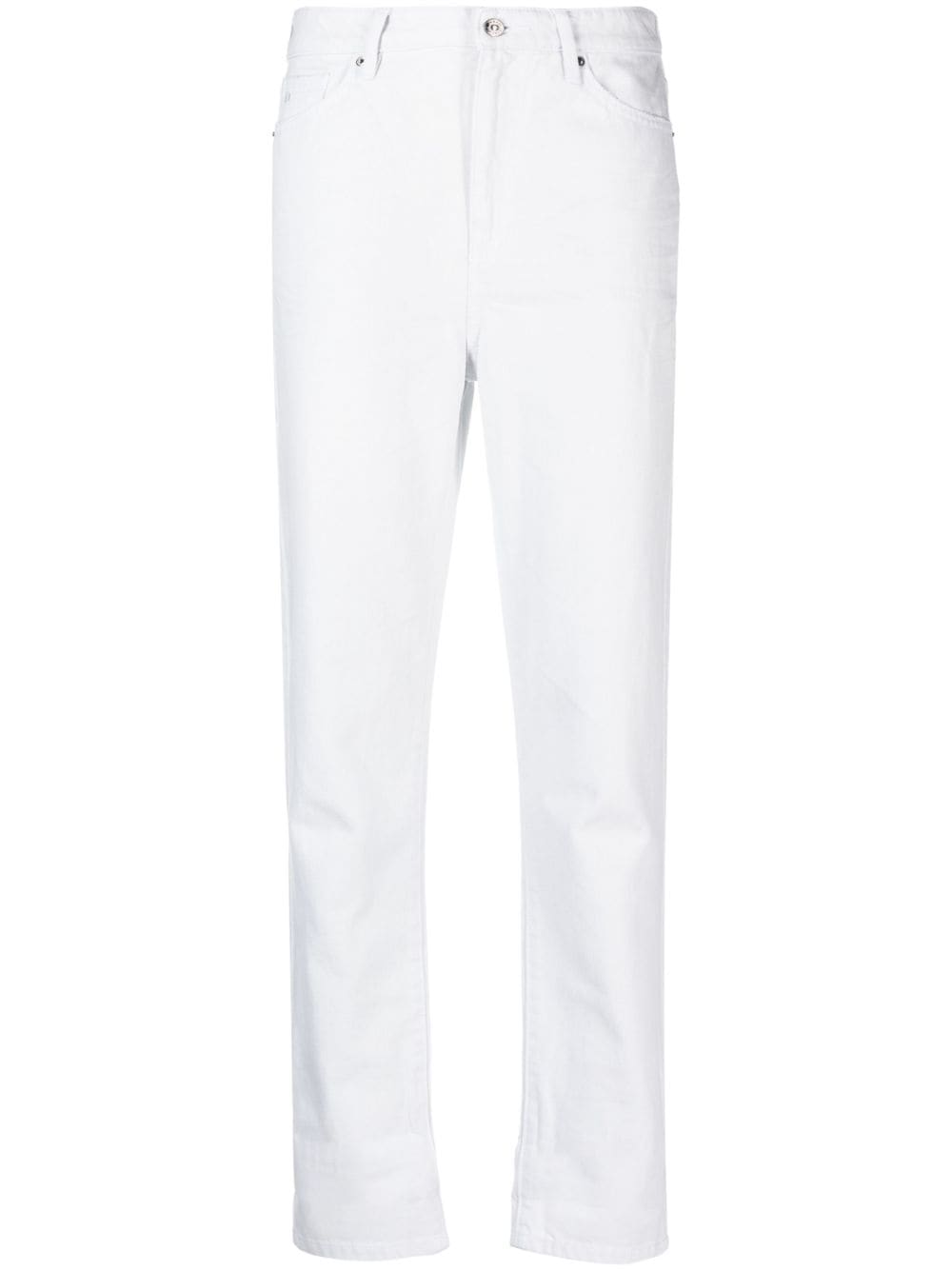 Armani Exchange mid-rise cropped jeans - White von Armani Exchange