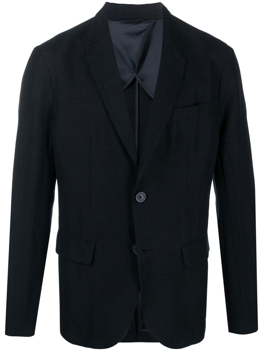 Armani Exchange single-breasted boxy blazer - Blue von Armani Exchange