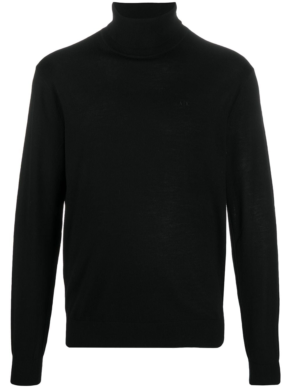 Armani Exchange turtleneck wool jumper - Black von Armani Exchange