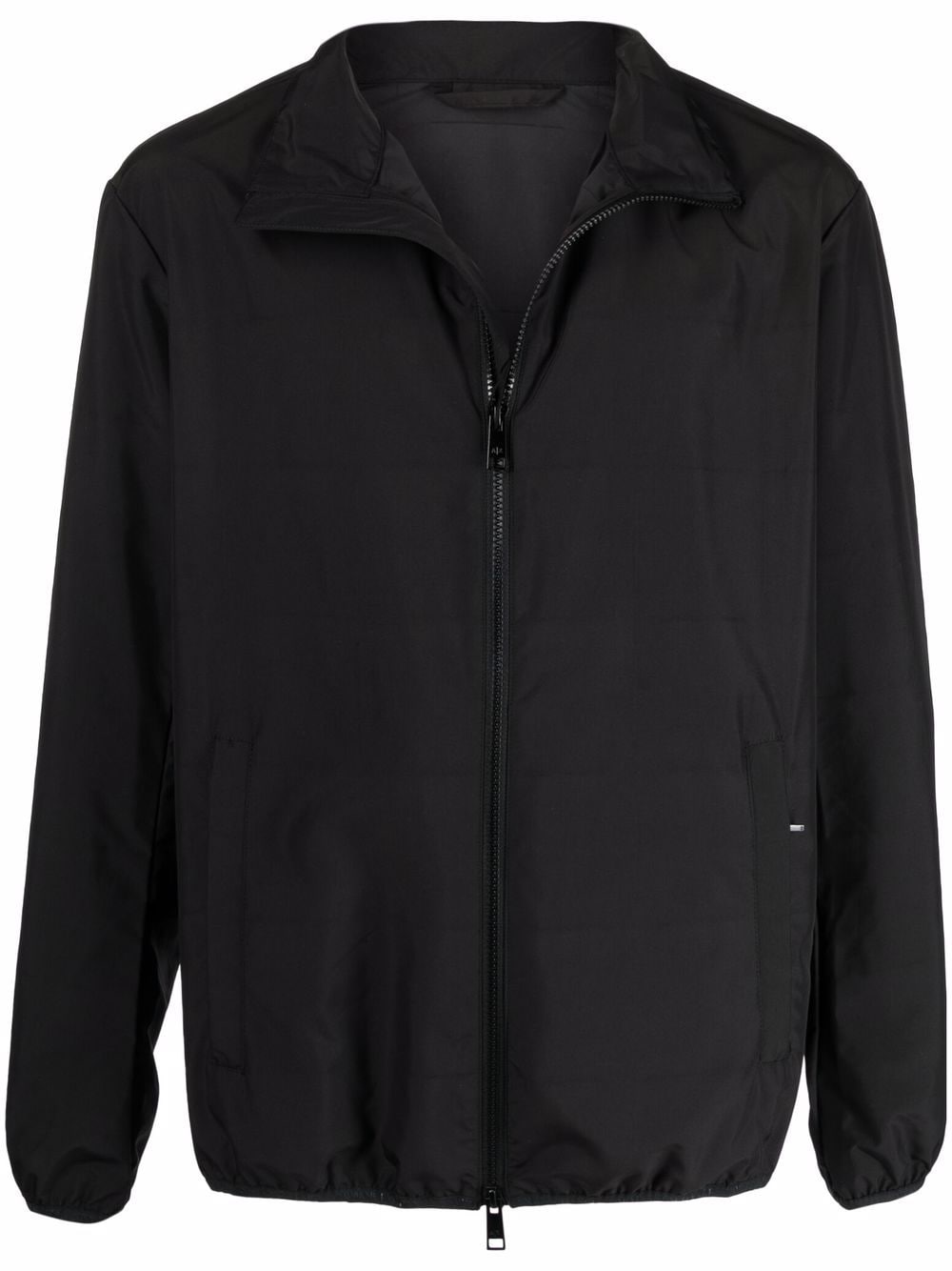 Armani Exchange zipped blouson jacket - Black von Armani Exchange