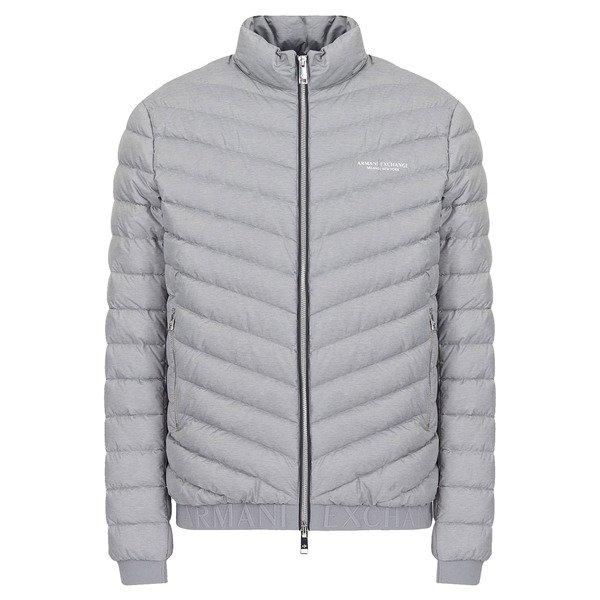 Steppjacke Bequem Sitzend Herren Grau L von Armani Exchange