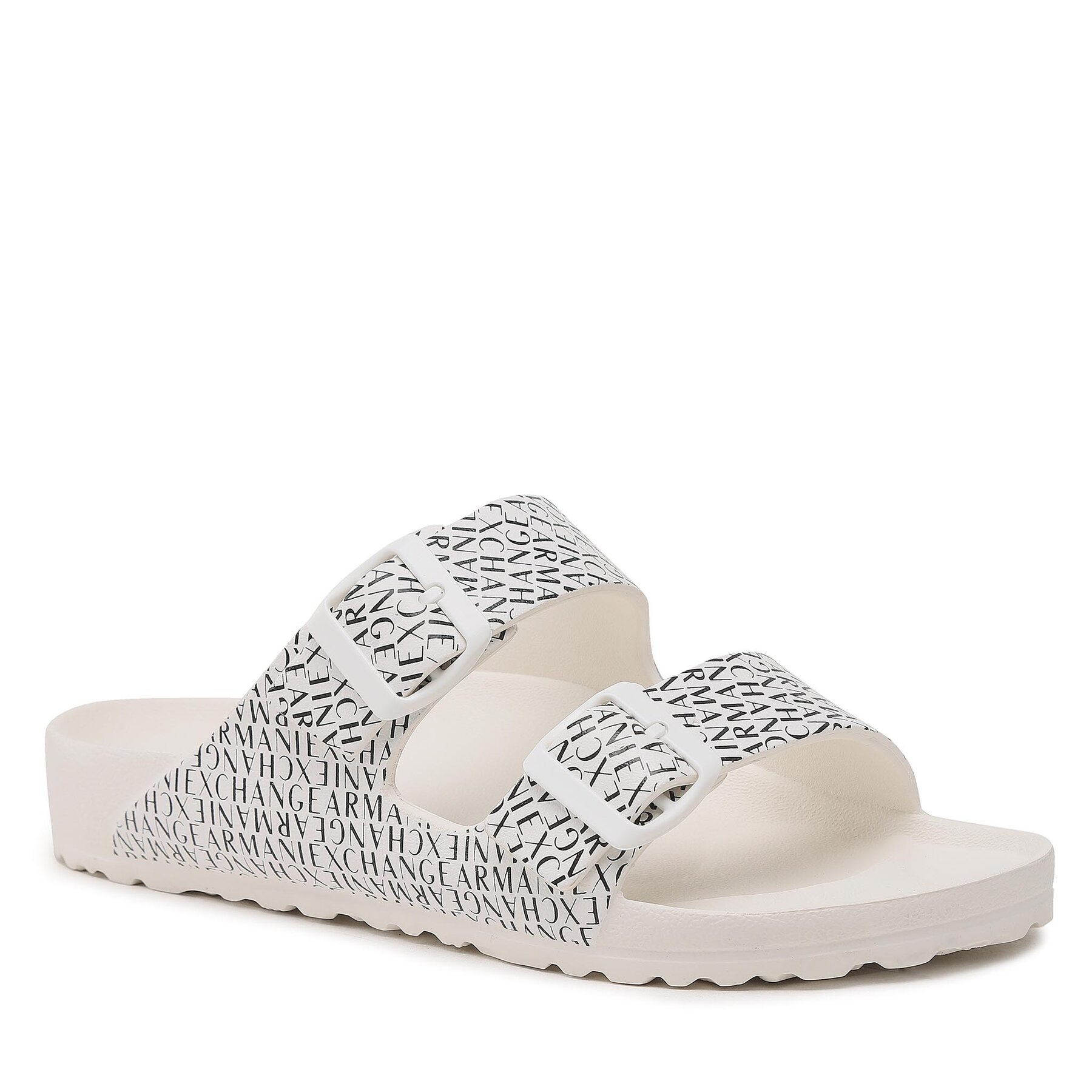 Pantoletten Armani Exchange XUP006 XV673 R326 Weiß Pantoletten Armani Exchange XUP006 XV673 R326 Weiß von Armani Exchange