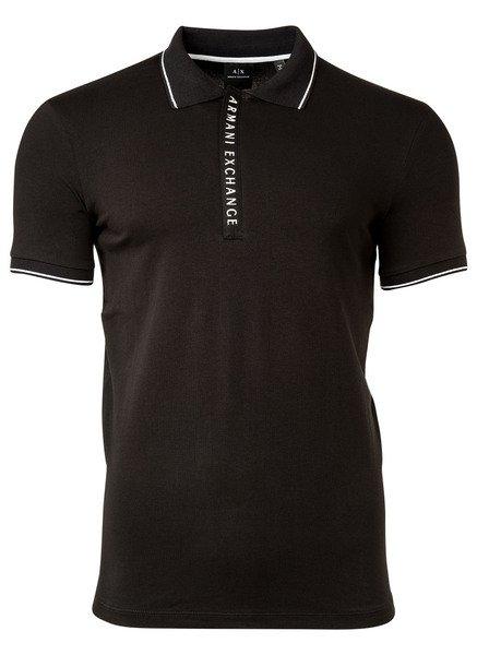 Poloshirt Bequem Sitzend Herren Schwarz S von Armani Exchange